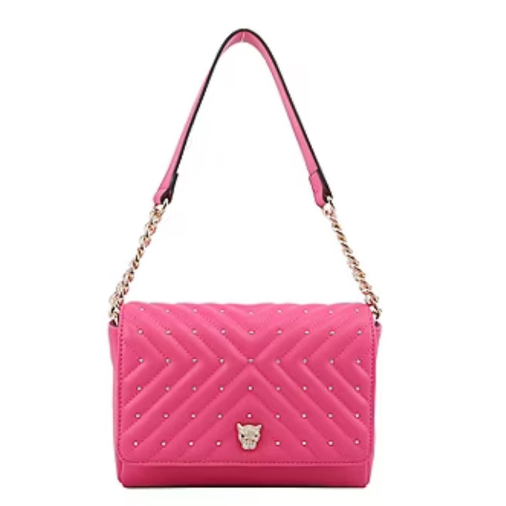 Jessica Simpson Pink Party Ready Flap Shoulder Bag. New With Tags